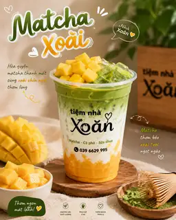 Hình ảnh matcha xoài