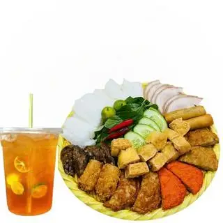 COMBO1 ĐB 1NGƯỜI +1LY TRÀ TẮC  - 97.000 ₫ tại Quán Milk - Bún Đậu Mắm Tôm - Đường Số 14A