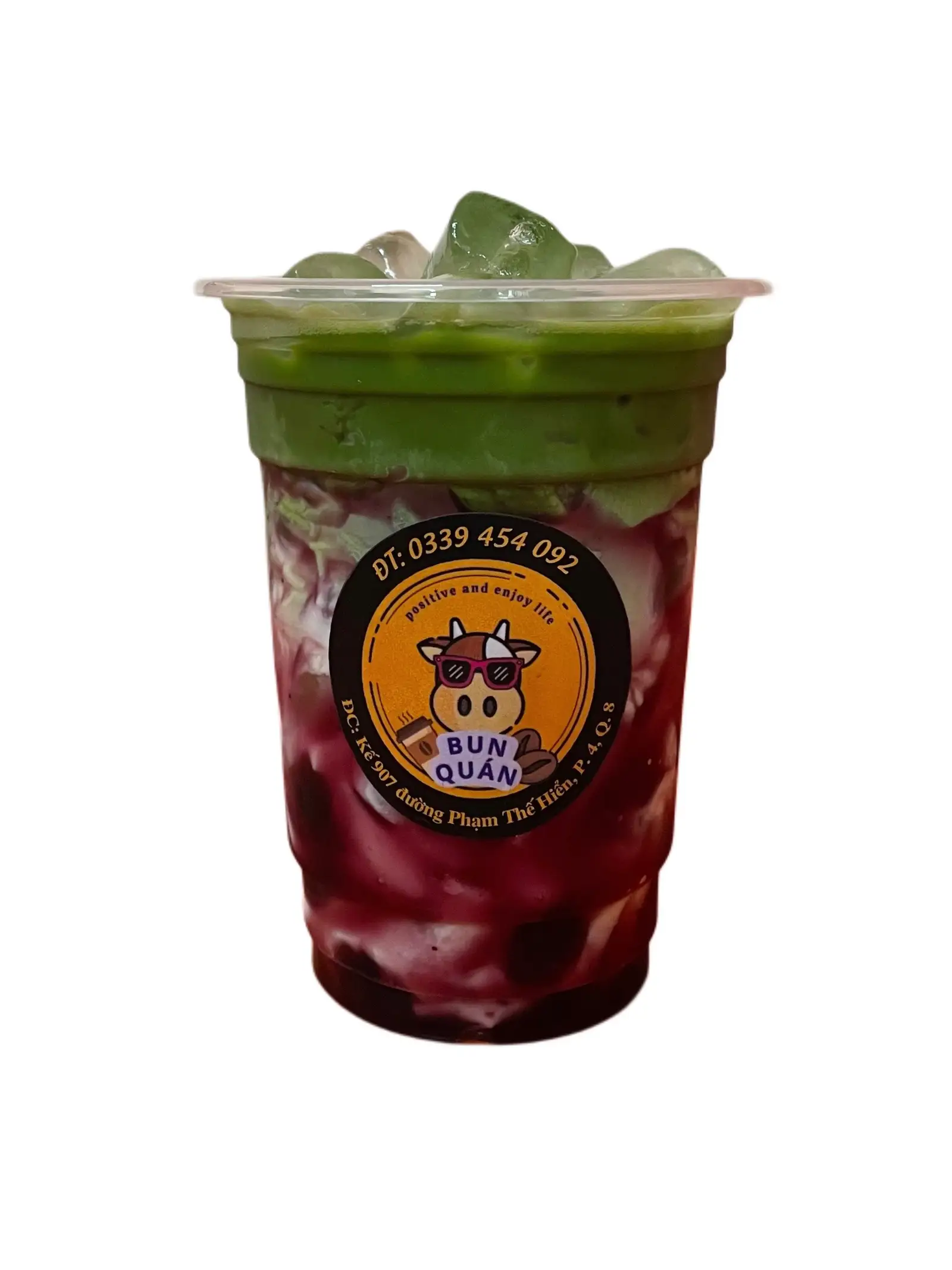 Hình ảnh Matcha việt quất