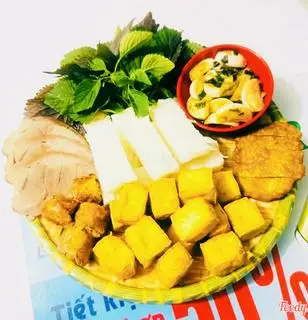 Bún đậu tá lả - 69.000 ₫ tại Bún Đậu Mắm Tôm Ngon Ngon - Đường D13
