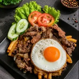 Hình ảnh Nui xào bò