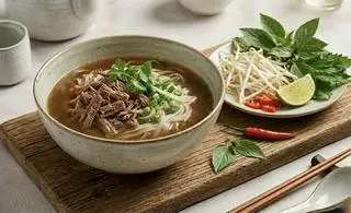 Phở chay - 50.000 ₫ tại Bếp Chay Bà Ba - Đường 19