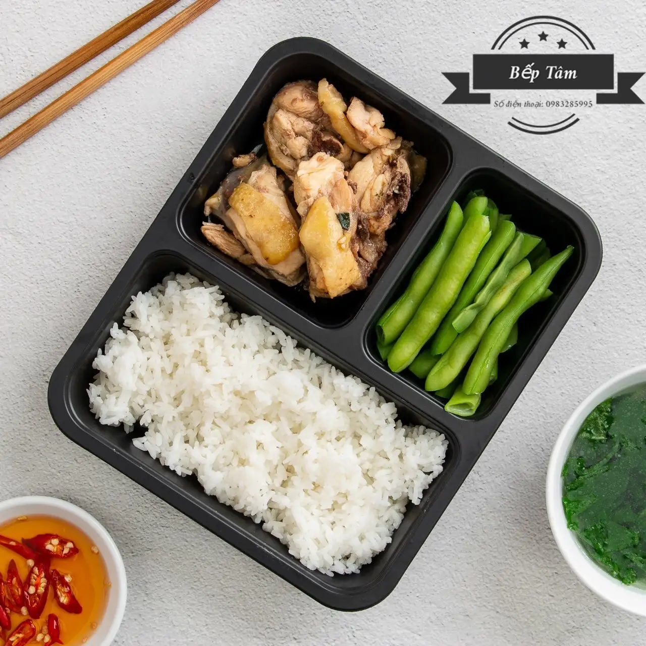 Hình ảnh Cơm gà rang gừng