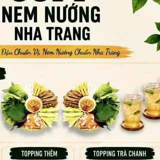 Hình ảnh Combo Nem nướng Double + 2 trà chanh