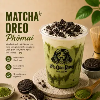 Hình ảnh Matcha Oreo phô mai