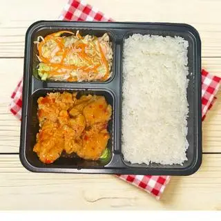 Hình ảnh cơm bò rim cay ngọt
