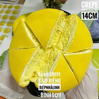 Hình ảnh BÁNH CREPE SẦU RIÊNG VỊ TRUYỀN THỐNG SIZE 14