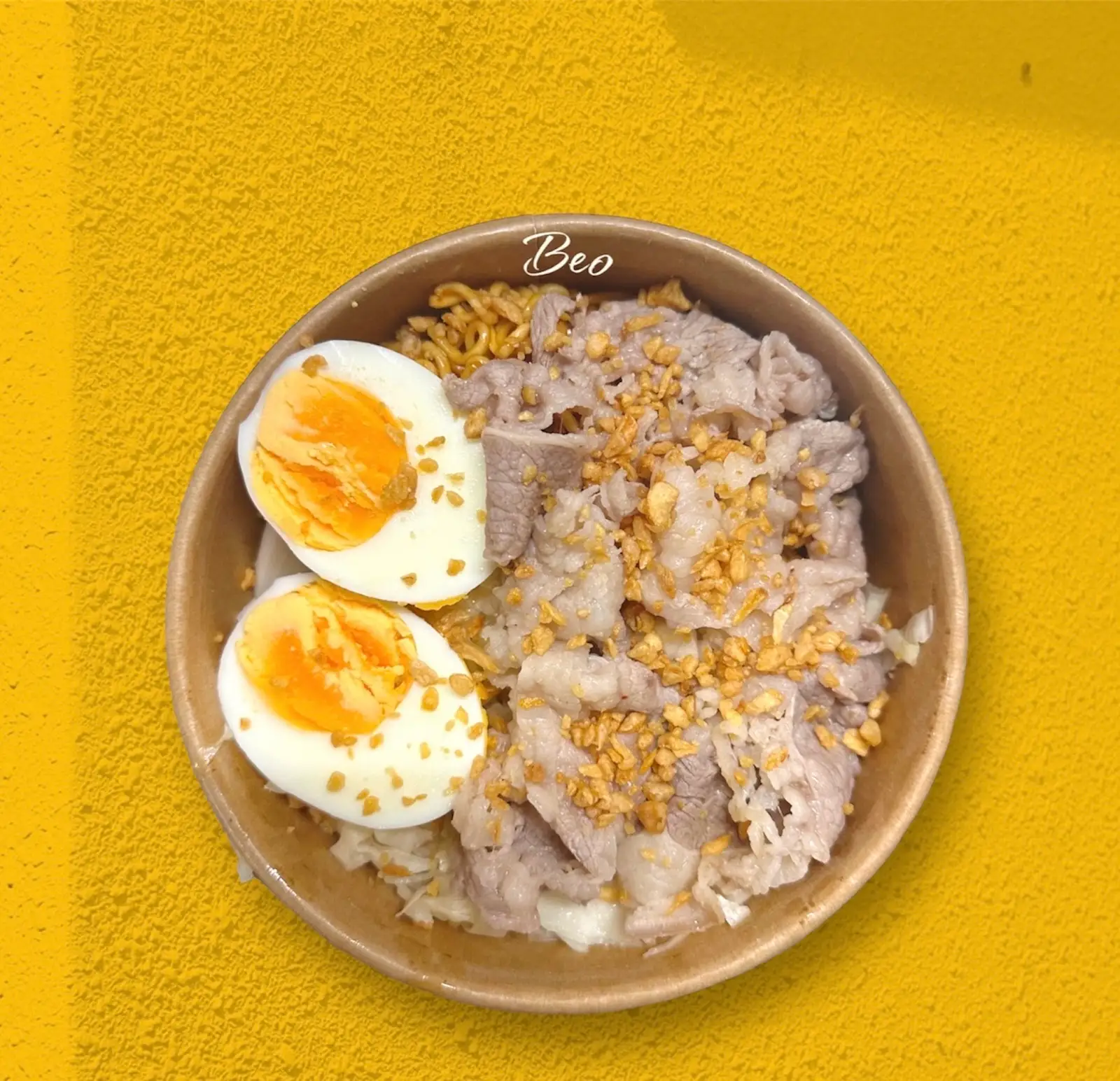 Mì Trộn Bò Nhúng - 69.000 ₫ tại Beo Food - Mì Trộn, Cá Viên Chiên & Gà Rán Chiên Dzòn - Đường Số 25A
