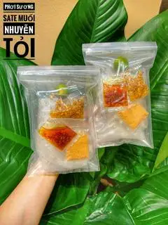 Hình ảnh bánh phơi muối nhuyễn sate tắc