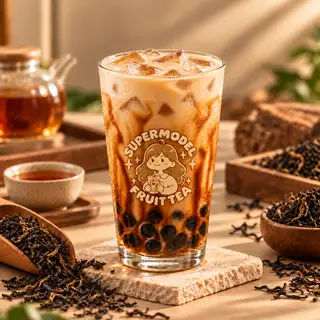 Hình ảnh Trà Sữa Trân Châu Đường Đen