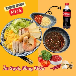 Bún nước tương Thập cẩm - 65.000 ₫ tại Mija - Bún Nước Tương - Lê Quang Định