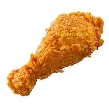 Đùi  gà ròn rụm - 37.000 ₫ tại Heo Con - Cơm Gà Sốt & Hamburger - Nguyễn Gia Trí