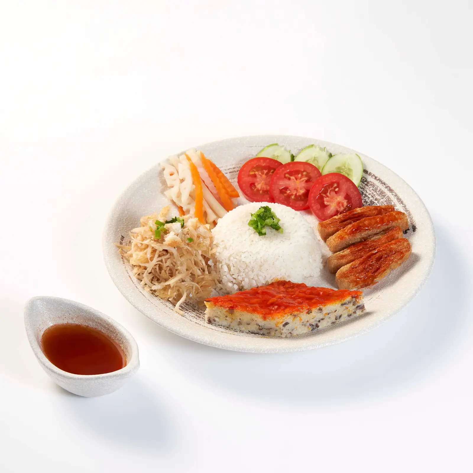 Cơm tấm Sài Gòn - 135.000 ₫ tại Nhà Hàng Chay Amavi Kom & Vegan - Cơm Tấm Chay - Quốc Hương