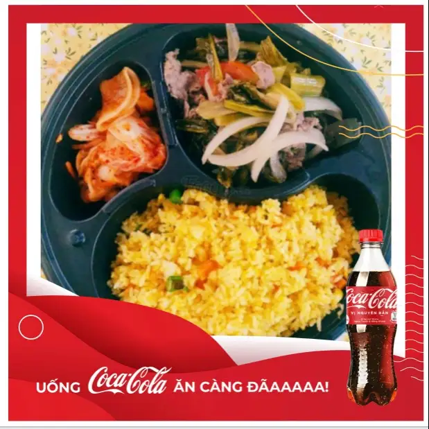 Hình ảnh Combo 2 cơm rang dưa bò - 1 Coca
