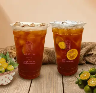 Hình ảnh Bộ đôi giải nhiệt [Trà chanh - Trà tắc]