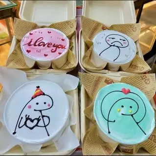 Hình ảnh Bánh kem Bento Hàn Quốc ngọt ngào