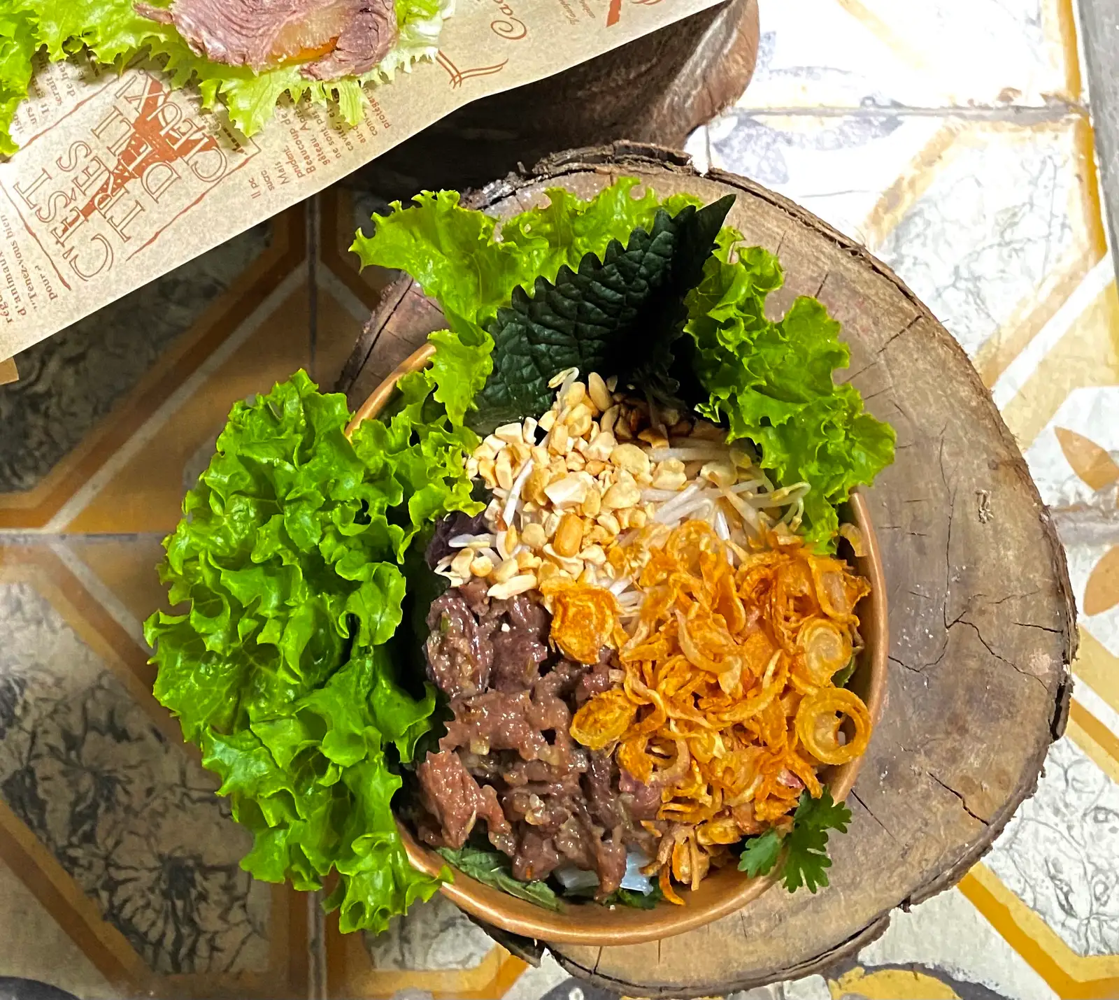 Hình ảnh Bún Bò Nam Bộ Xuất Nhỏ 