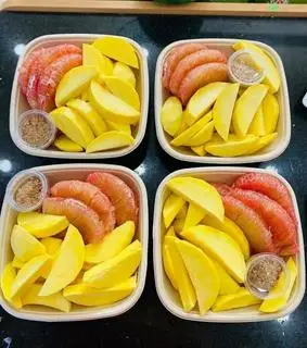 Hình ảnh set 2 mix bưởi và xoài