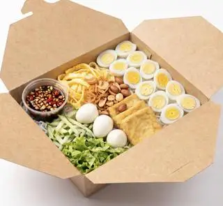 Hình ảnh Bún Nước Tương Đậu Hủ Trứng Cút bésame