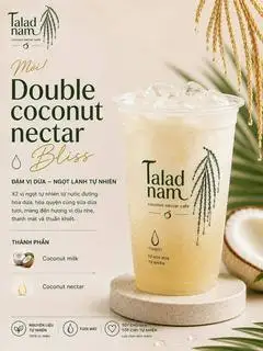Double Coconut Nectar Bliss 500ml - 72.000 ₫ tại Talad Nam - Coconut Nectar & Cafe - Trần Quang Khải