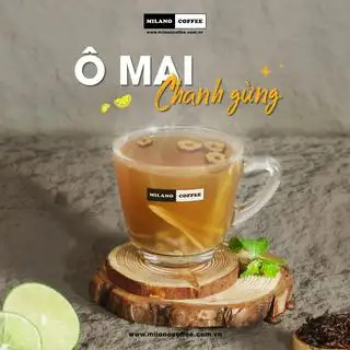 Hình ảnh Trà O mai chanh gừng nóng