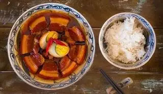Hình ảnh Cơm thịt kho trứng 