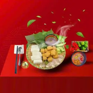 bún đậu thịt - 48.000 ₫ tại Bún Đậu Mắm Tôm Chí Phèo - 47 Nguyễn Gia Trí