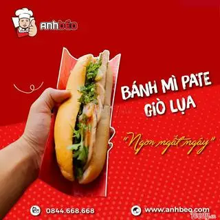 Hình ảnh Bánh mì Pate giò lụa