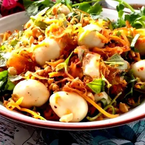 Bánh tráng trộn đầy đủ (trộn mềm ) - 28.000 ₫ tại Bánh Tráng Trộn 34 - Phan Văn Trị 