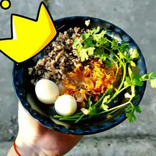 Hình ảnh Bánh đúc nóng Trứng Thịt