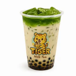 Trà sữa trân châu Matcha - 35.000 ₫ tại Tiger MilkTea - Trà Sữa & Ăn Vặt - Cách Mạng Tháng 8