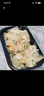 Hình ảnh Bánh Tráng Trộn Mỡ Hành