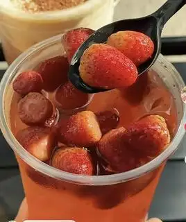 Hình ảnh Trà dâu tây