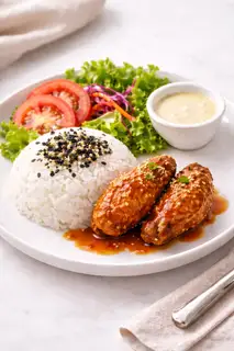 Cơm Cánh Gà - 45.000 ₫ tại Chicken 3S - Mỳ Cay & Gà Rán Hàn Quốc - Nguyễn Thị Thập