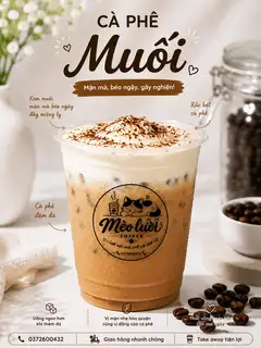 Hình ảnh Cafe kem muối