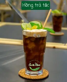 Hồng trà tắc - Black tea with Kumquat - 25.000 ₫ tại Em Là Nem - Quán Nem Nướng - Nguyễn Hữu Thọ