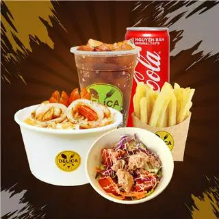 COMBO 5: Combo Mì Ý + Món Ăn Kèm + Nước - 115.000 ₫ tại Delica - Mỳ Ý Và Pizza - Phan Văn Trị
