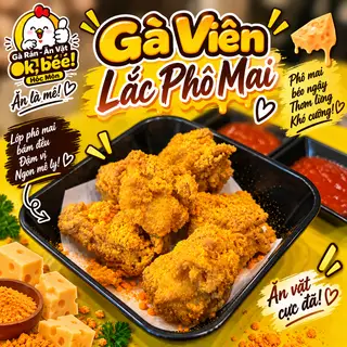 Hình ảnh Gà viên lắc phô mai - size M