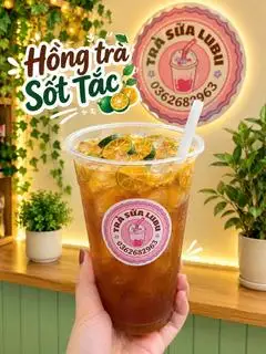 Hình ảnh Hồng trà sốt tắc 
