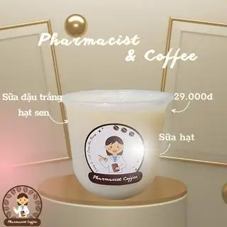 Hình ảnh Sữa đậu trắng hạt sen
