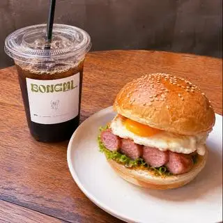 Hình ảnh Combo Cafe + Hamburger