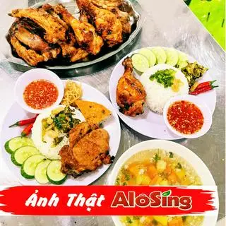 Cơm Tấm Combo NO NÊ 2 người - 86.000 ₫ tại Cơm, Cháo & Bún AloSing - Bùi Đình Túy