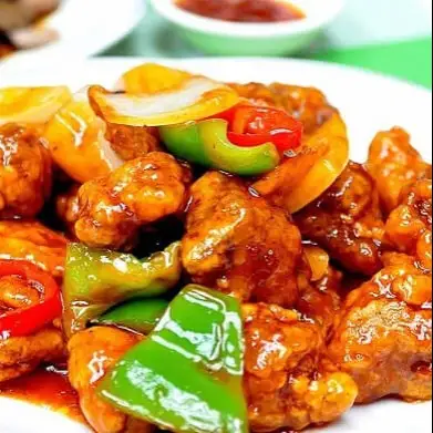 Sườn xào chua ngọt - 75.000 ₫ tại Quán 027- Hủ Tiếu Xào - Bình Tiên