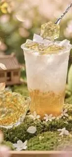 Hình ảnh Nước dừa quế hoa thạch quế hoa 1 lít