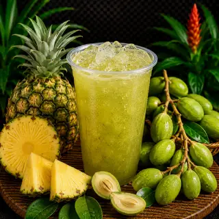 Hình ảnh Nước ép Thơm + Cóc