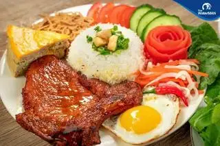 Hình ảnh Cơm Sườn Bì Chả Trứng