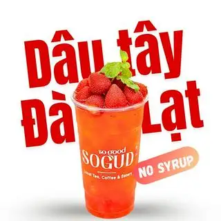 Trà dâu tươi roi rói từ Đà Lạt - 49.000 ₫ tại SOGUD SAIGON Q1 - Matcha Japan, Trà Trái Cây Tươi 100% & Cafe - Đinh Công Tráng