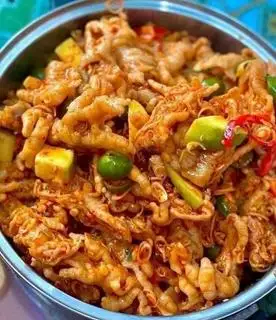 Chân gà rút xương - 89.100 ₫ tại  Chân Gà Sốt Thái Bà Nù - Trần Hưng Đạo