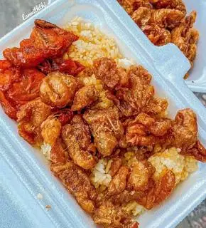 Hình ảnh CƠM GÀ DA GIÒN (chỉ da)