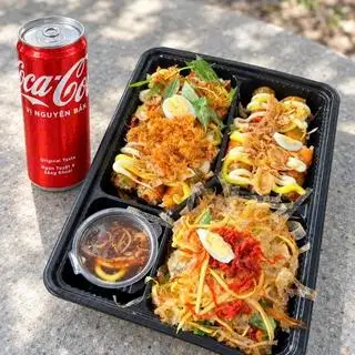 Hình ảnh combo: cuốn chà bông- cuốn truyền thống- trộn truyền thống